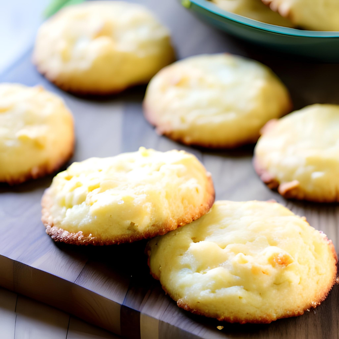 Cheesy Coconut Cookies