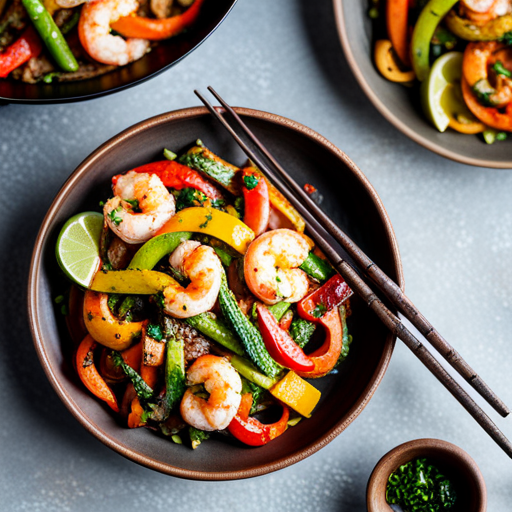 Shrimp and Vegetable Stir-Fry