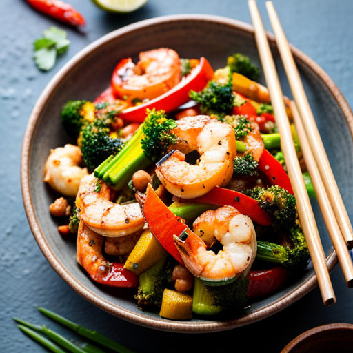 Shrimp and Vegetable Stir-Fry