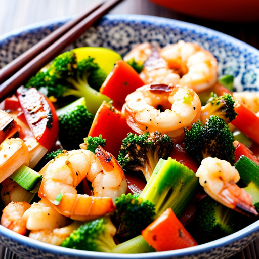 Shrimp and Vegetable Stir-Fry