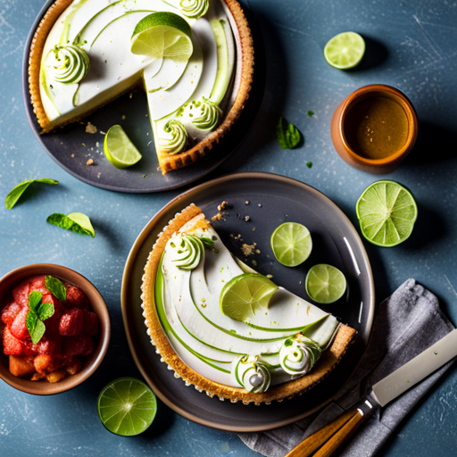 Key lime tart